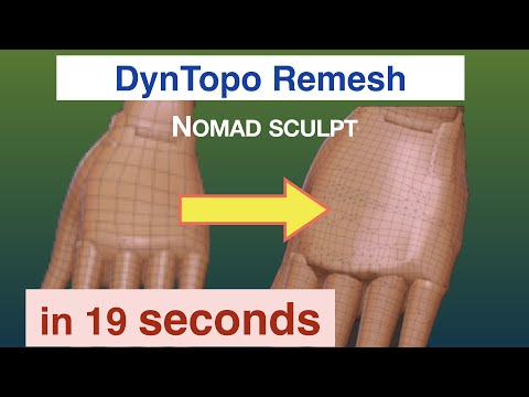 Nomad Sculpt - Efficient & Quick 9 - Base Meshes Low Poly (V1.65