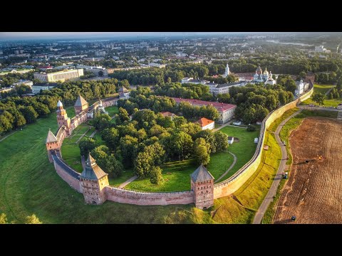 DJI Mavic Mini - Великий Новгород, Белая башня, Новгородский детинец