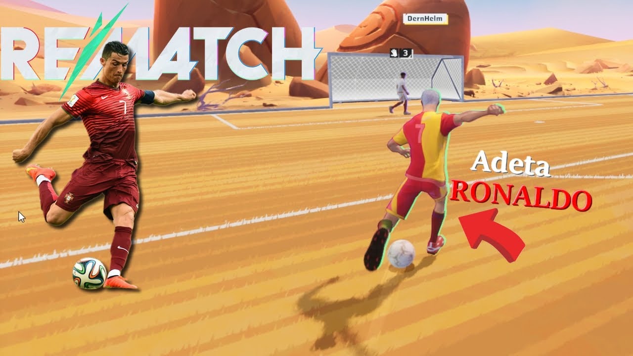 REMATCH ŞUAN DÜNYANIN EN İYİ FUTBOL OYUNU - REMATCH YETENEKSİZ ANLAR