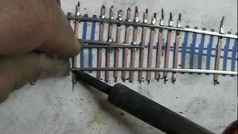 Building a Custom Curved Turnout: Part 9