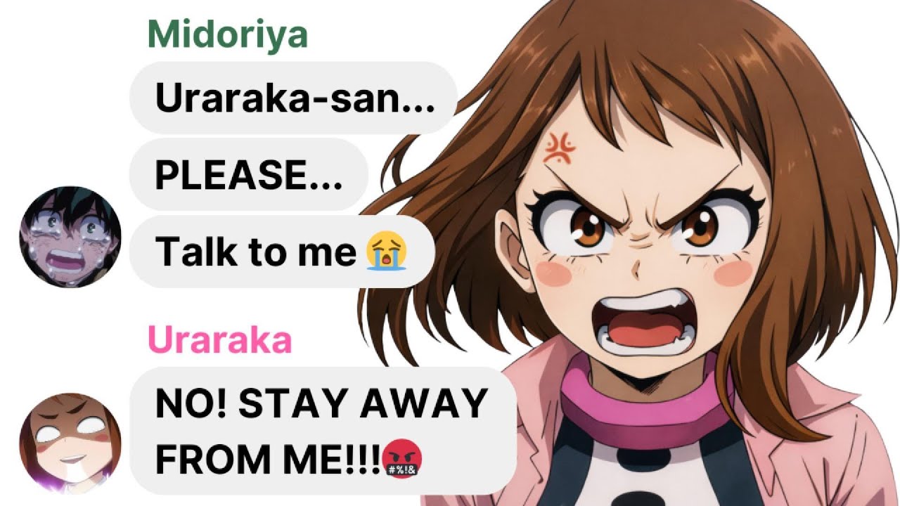 POV: What if Uraraka is Angry with Midoriya | My Hero Academia IG DM Skit