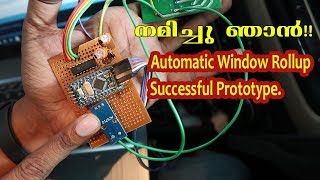 APEP10 - Protoype for Automatic Power WIndow Rollup | Arduino