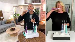 Soniclean PRO 5800 Rechargeable Toothbrush with 8 Brush Heads on QVC screenshot 2