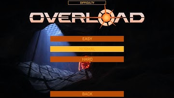 Overload!  First launch of the game - setup and first impressions