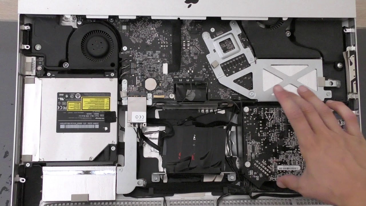 E1/3] Démontage et entretient iMac 2011 + remplacement SSD. - YouTube