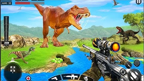 Dino Hunter 3d: Hunting Games Android Gameplay - Part #2