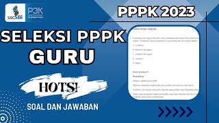 PPPK GURU 2023 | PREDIKSI SOAL KOMPETENSI TEKNIS GURU
