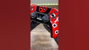 Custom PlayStation5 Controller For deadpool #marvel