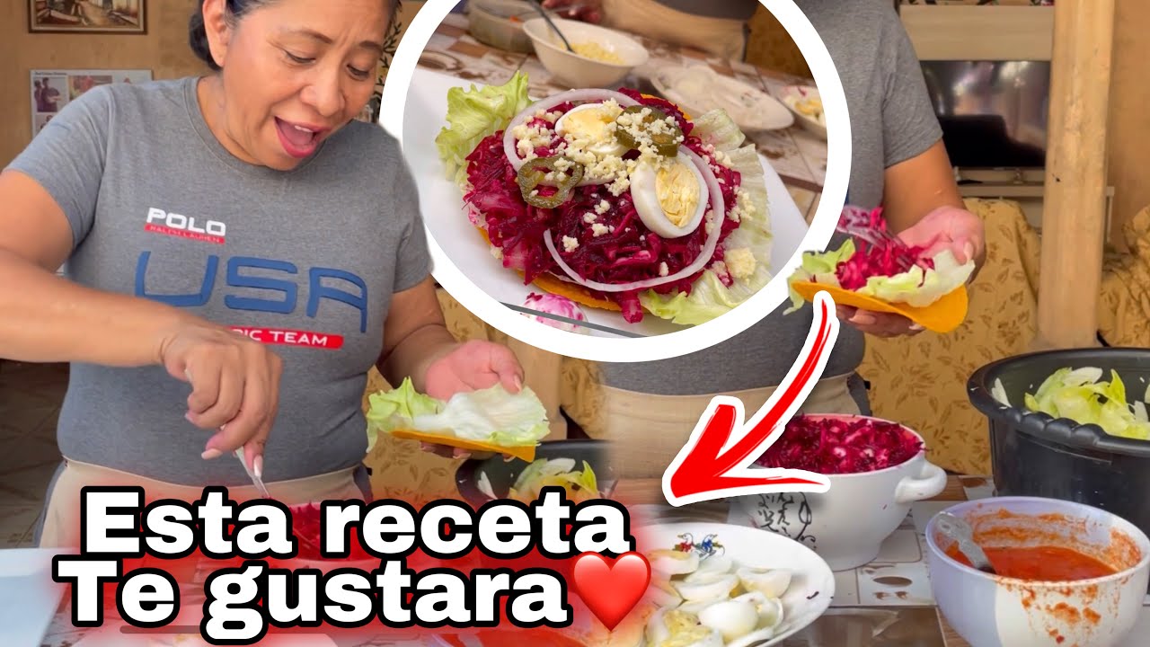 Preparamos enchiladas de curtido 😱 receta fácil y ligera de preparar ️