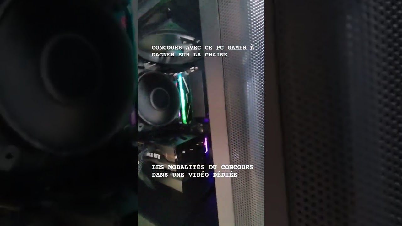 PETIT RAPPEL CONCOURS AVEC CE PC GAMER À GAGNER