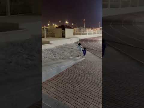 تزحلق تمارا ومجود كيدز   كيوت  اكسبلور