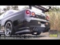 NISSAN SKYLINE GT-R BNR34 HKS 2STAGE EXHAUST SYSTEM