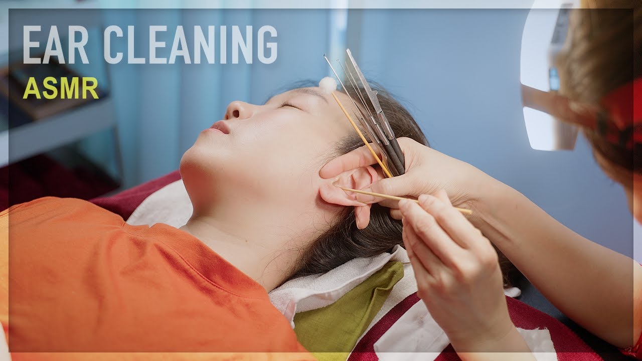 ASMR 😪 Полное расслабление ☁️ Чистка ушей, спа для головы и уход за ногтями🌙 Сон