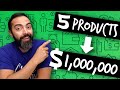 I Made Over $1,000,000 with These 5 Products (Affiliate Marketing Tips)