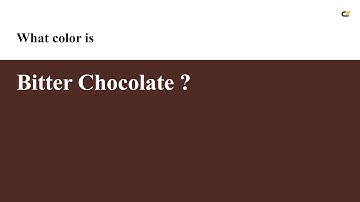 Bitter Chocolate color #4f2923 hex color - Red color - Cool color 4f2923