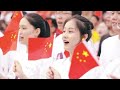 Nanjing celebrates China's National Day with stunning flash mob