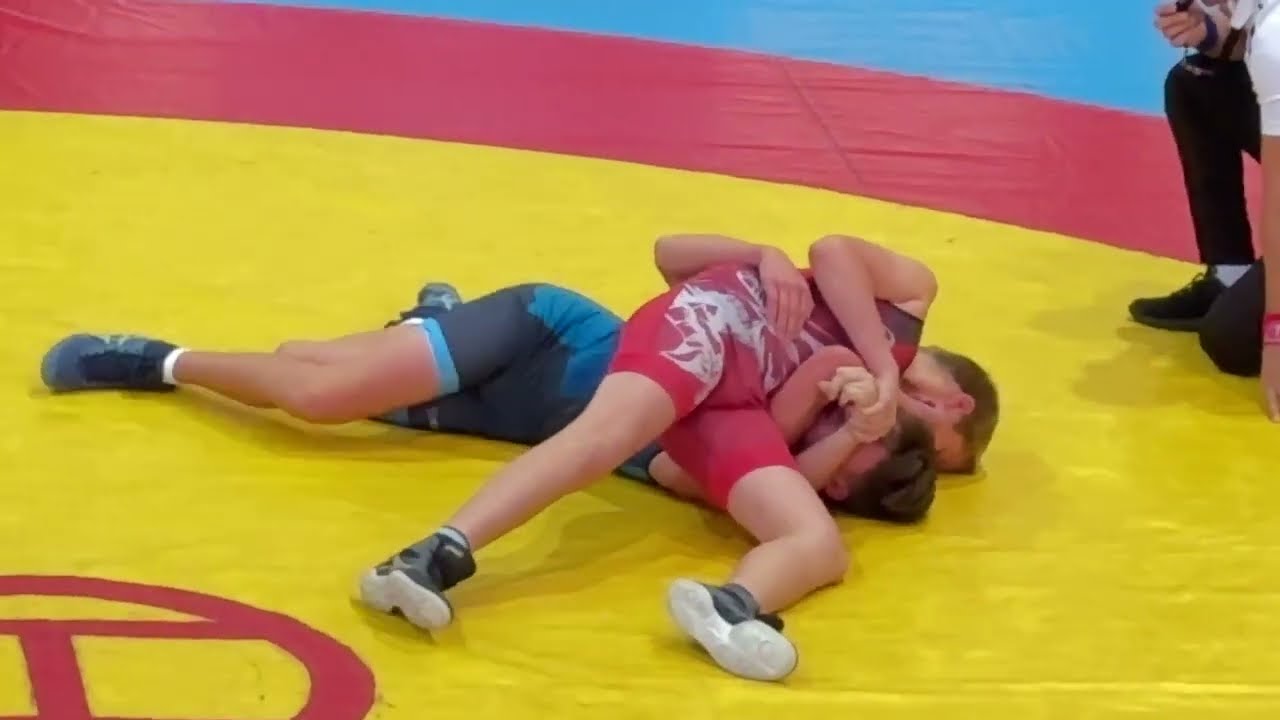 Ringen / Wrestling, Capital Baustoffe Cup 2023, Jugend B, 52 kg FR, Haase - Rüter