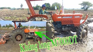 Cặp KUBOTA M5000DT, M7000DT Xới Phá Vỏ Cày Quá Đỉnh.