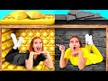 Секретный Домик Под Кроватью | Богатая vs Бедная Сумасшедший Челлендж от Fun Challenge
