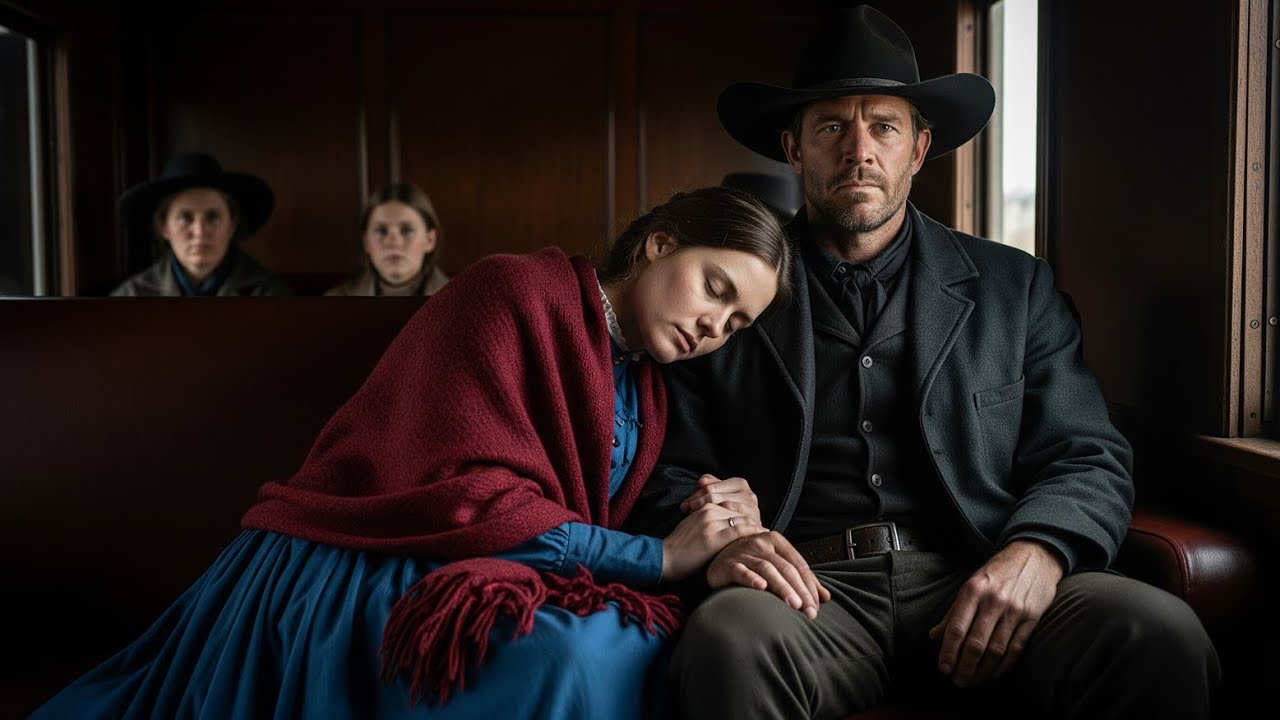 A Poor Widow Falls Asleep on a Cowboy’s Shoulder… What He Did Next Changed Her Life Forever