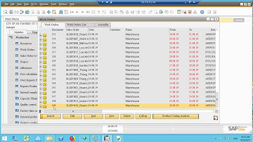 How to modify work order print layout BEAS SAP B1
