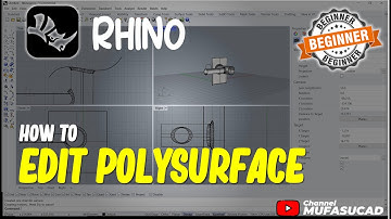 Rhino How To Edit Polysurface