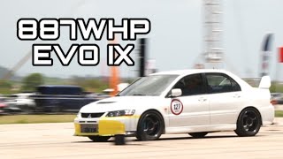 EVO IX 887WHP At Puerto Rico 1/2 Mile