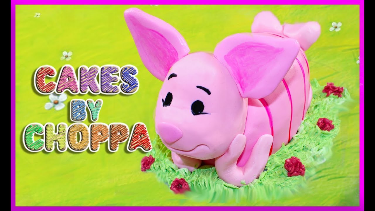 PIGLET (Winnie the Pooh) Cake - (How To) Feat: FifteenSpatulas