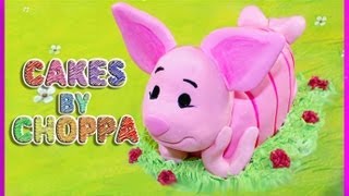 ピグレット（くまのプーさん）ケーキ - （作り方）出演：FifteenSpatulas