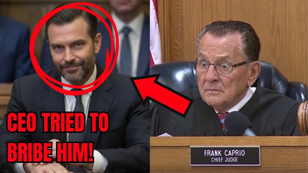 Billionaire CEO Bribes Judge Caprio LIVE – Judge HUMILIATES Him Instead
