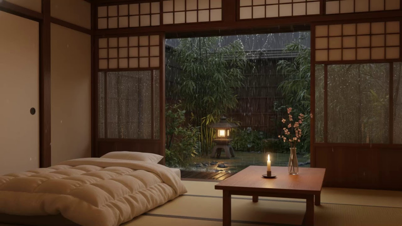 Relaxing Piano and Rain Sounds for Deep Sleep and Stress Relief ...