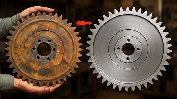 From Completely Destroyed to Perfectly Functional – The Ultimate Steel Gear Restoration Project