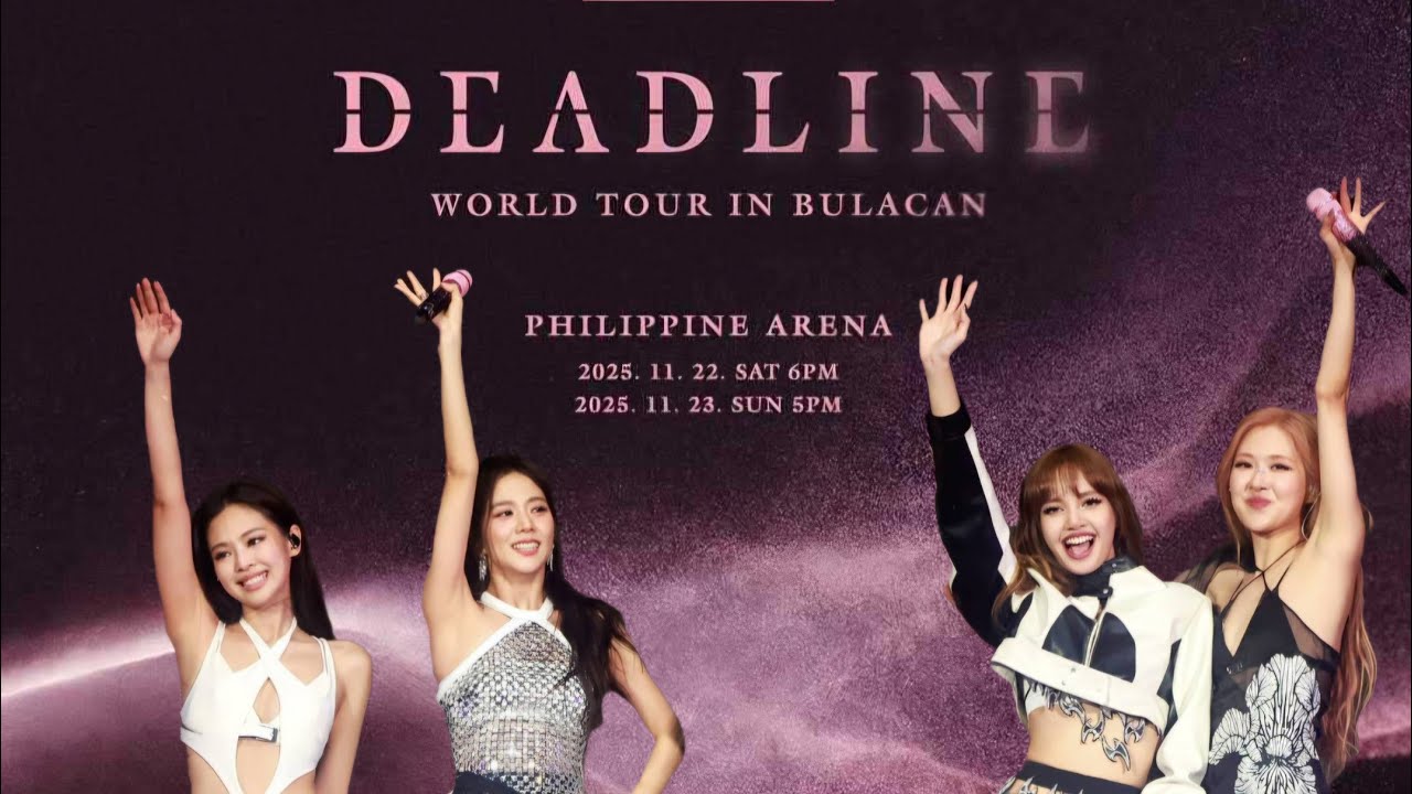 Blackpink's Deadline 🇵🇭concert Nov.23,2025 Full concert experience #blackpink #blackpinkinyourarea