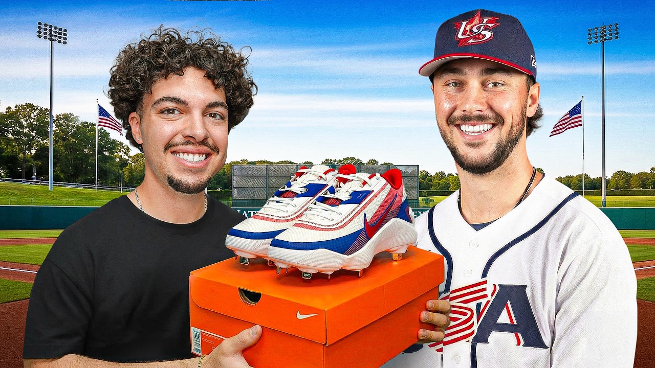 I Surprised Team USA with Custom Cleats!