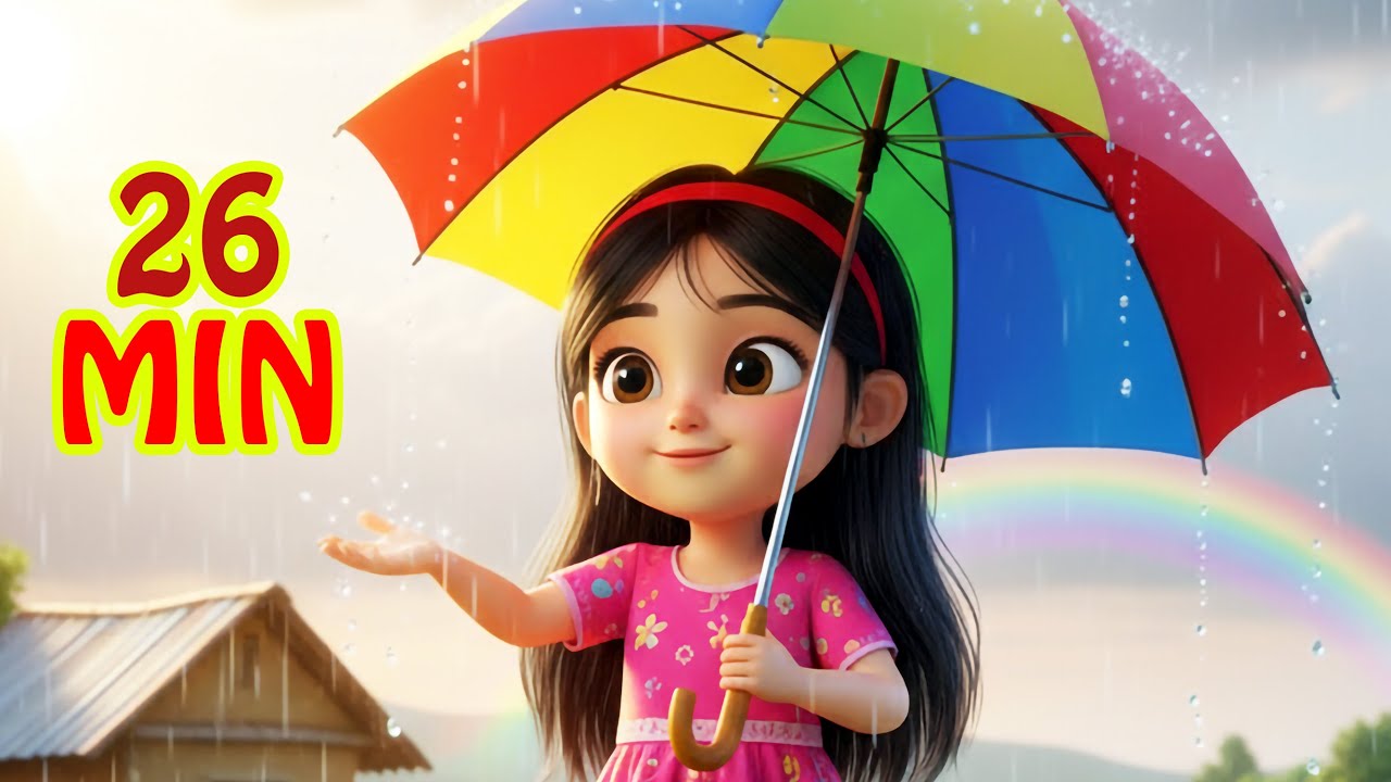 Rain Rain Go Away - বৃষ্টি তুমি চলে যাও | Bengali Rhymes Collection 