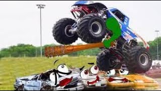 Crazy Monster Truck Driving Fails | Monster Jam Madness Freestyle Tournament 2021 | Woa Doodland screenshot 3
