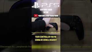 PlayStation 5 Capture Card Setup