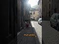 Ride and Walk in Scanno with my Model Y Performance Juniper Part 02 #tesla #roadtrip #shorts