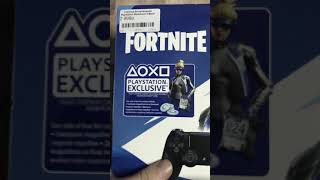 Распаковка, геймпада PlayStation Dualshock 4 Black Ver.2 черный + Набор Fortnite Neo Versa