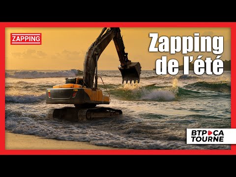 Zapping : les chantiers sous la canicule