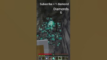 Day 12 Of Mining 1 Diamond For 1 Subscriber #challenge #minecraft #gaming