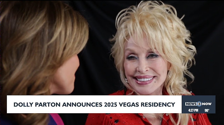 Dolly Parton announces 2025 Vegas residency