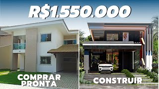 CONSTRUIR CASA ou COMPRAR PRONTA? Provamos na prática qual o melhor!