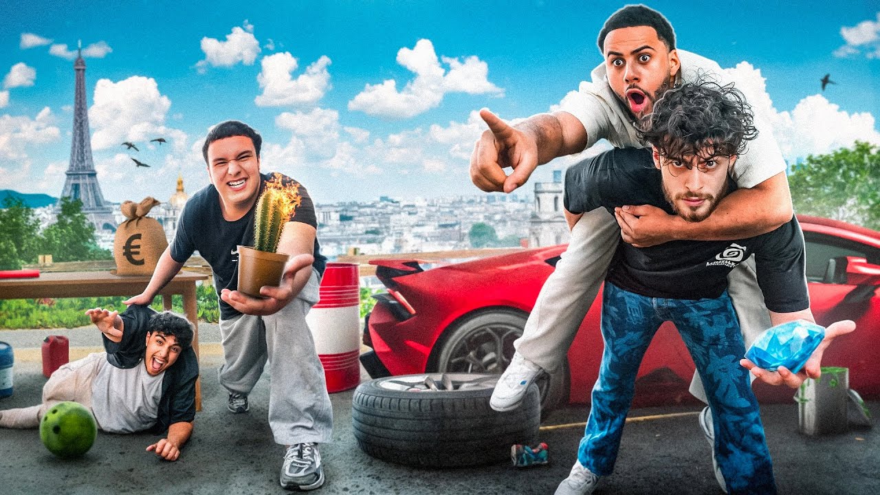 QUI RAMENERA L'OBJET EN PREMIER ? (Ft. Nicolà, Flamby et Mentalow)