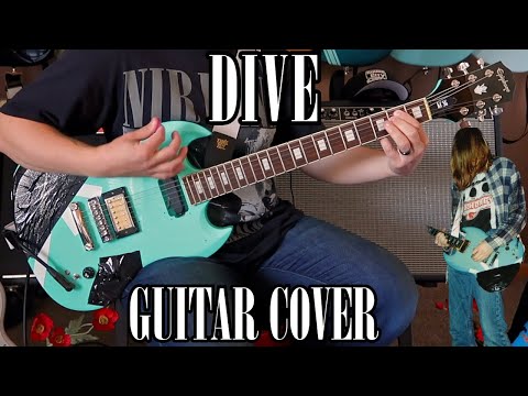 Nirvana Dive Live 1990 Guitar Cover | Kurt Cobain Bleach SG