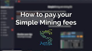 Paying Your Simple Mining Fees With Ethereum or Litecoin | Step-by-Step Guide