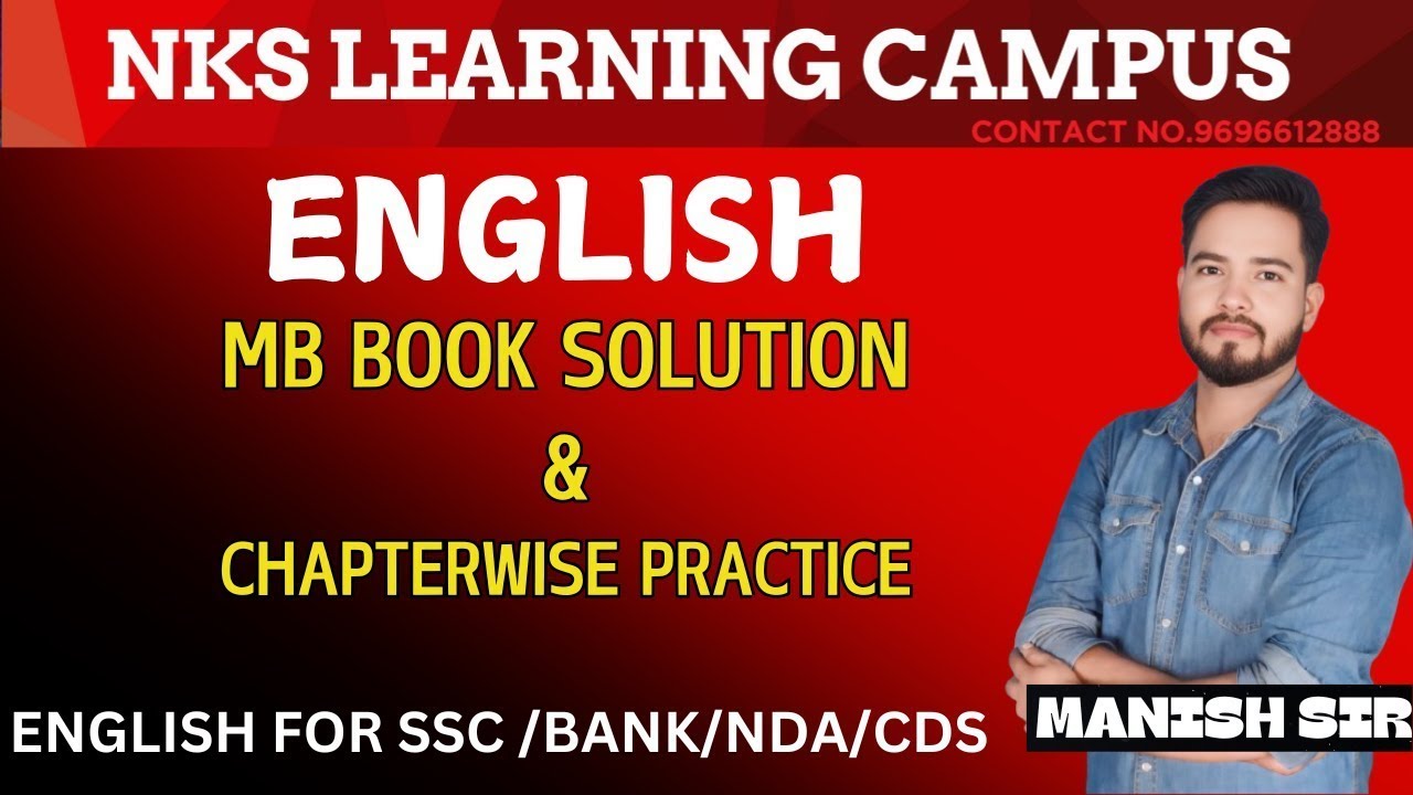 NKS LEARNING CAMPUS  ENGLISH MB BOOK SOLUTION