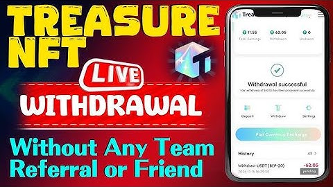 How To Live Withdraw From TreasureNFT | Step by Step | Earn With Sohail Trader @Sohailplays6