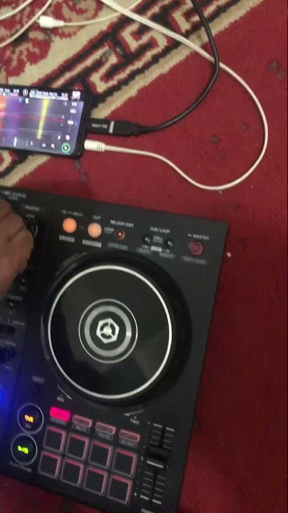 Cara main pake hp ke ddj 400 pionner #pionner #ddj400