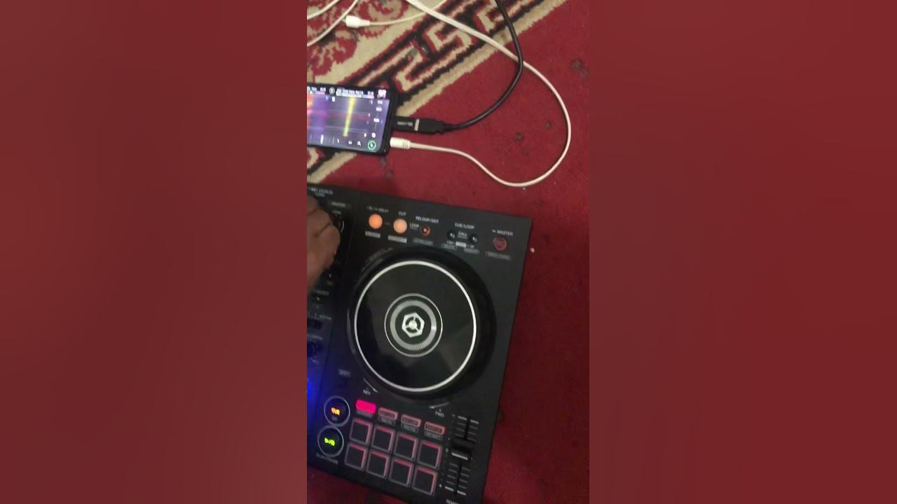 Cara main pake hp ke ddj 400 pionner #pionner #ddj400